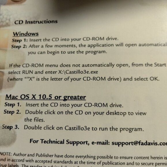 Davis Plus Calculating Drug Dosages Interactive Learning Nursing Math CD - Picture 4 of 4